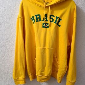 Yellow Brasil Hoodie